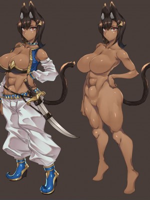 [ERECT TOUCH (エレクトさわる)] ふたなり剣舞士ジャシム_049