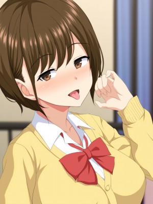 (同人CG集) [ホワイトノート] いつも俺をおちょくってくる女友達とノリでHすることになった話。_032_31