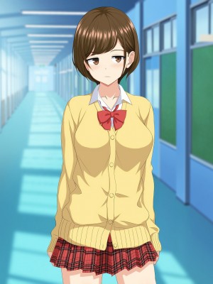 (同人CG集) [ホワイトノート] いつも俺をおちょくってくる女友達とノリでHすることになった話。_300_N106