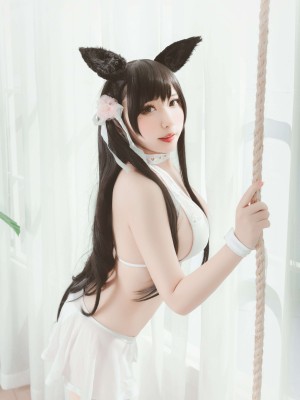 [貓田聖奈奈 (桃之啾啾)] 爱宕泳装 盛夏进行曲_18