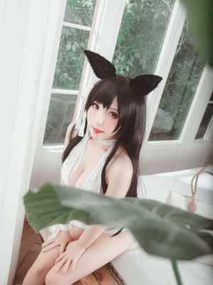 [貓田聖奈奈 (桃之啾啾)] 爱宕泳装 盛夏进行曲_17