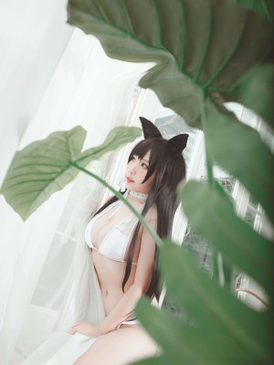 [貓田聖奈奈 (桃之啾啾)] 爱宕泳装 盛夏进行曲_08