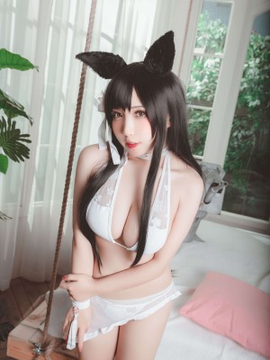 [貓田聖奈奈 (桃之啾啾)] 爱宕泳装 盛夏进行曲_12