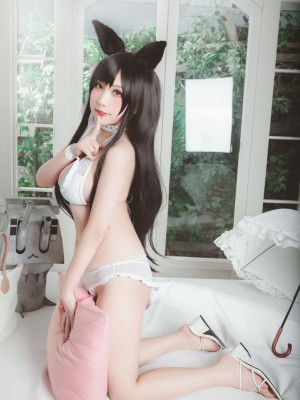 [貓田聖奈奈 (桃之啾啾)] 爱宕泳装 盛夏进行曲_13