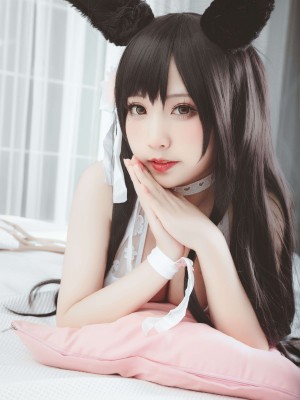 [貓田聖奈奈 (桃之啾啾)] 爱宕泳装 盛夏进行曲_15