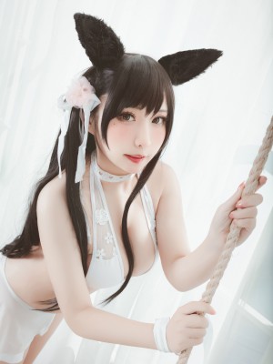 [貓田聖奈奈 (桃之啾啾)] 爱宕泳装 盛夏进行曲_07