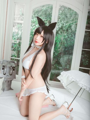 [貓田聖奈奈 (桃之啾啾)] 爱宕泳装 盛夏进行曲_16