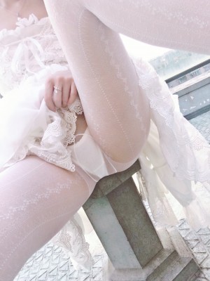 JK邪魔暖暖 - 白色连衣裙_010