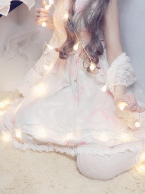 JK邪魔暖暖 - 白色连衣裙_027