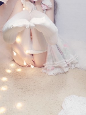 JK邪魔暖暖 - 白色连衣裙_037