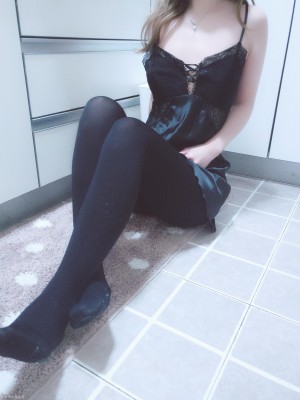 JK邪魔暖暖 - 黑丝私房_017