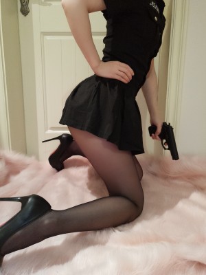 JK邪魔暖暖 - 黑丝女警_026