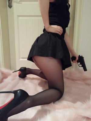 JK邪魔暖暖 - 黑丝女警_028