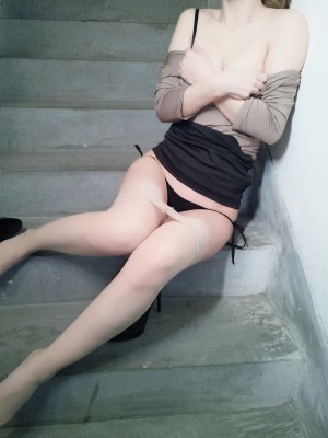 JK邪魔暖暖 - 楼梯间_014