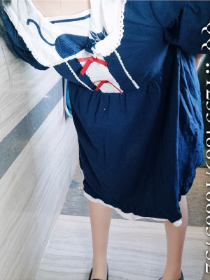 三寸萝莉 - 蓝色连衣裙_003