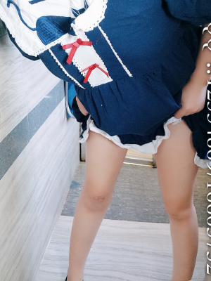 三寸萝莉 - 蓝色连衣裙_004