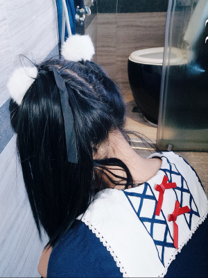 三寸萝莉 - 蓝色连衣裙_005