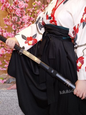 三寸萝莉 - 和服带刀少女_003