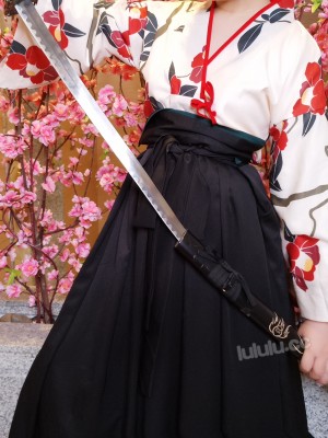 三寸萝莉 - 和服带刀少女_004