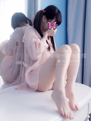 香草少女m(九尾狐狸m) - 粉色睡衣_016