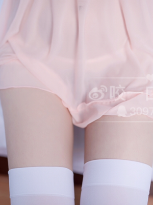 香草少女m(九尾狐狸m) - 粉色睡衣_022