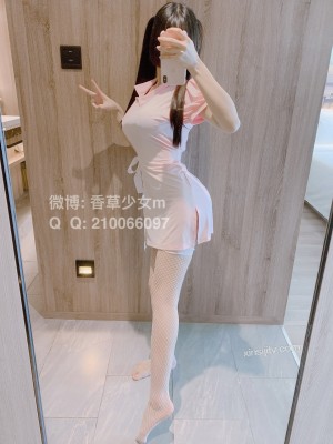 香草少女m(九尾狐狸m) - 网袜护士_023
