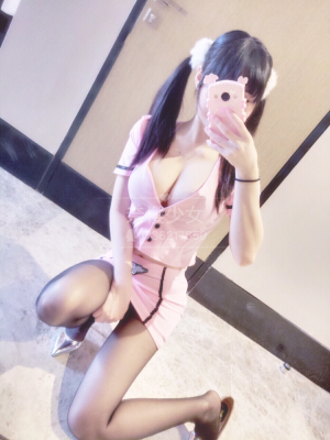 香草少女m(九尾狐狸m) - 撕开黑丝_031