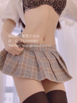 香草少女m(九尾狐狸m) - 黑丝学妹_038