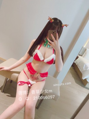 香草少女m(九尾狐狸m) - 圣诞小麋鹿_002