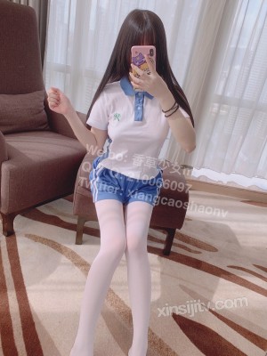 香草少女m(九尾狐狸m) - 校服白丝_044