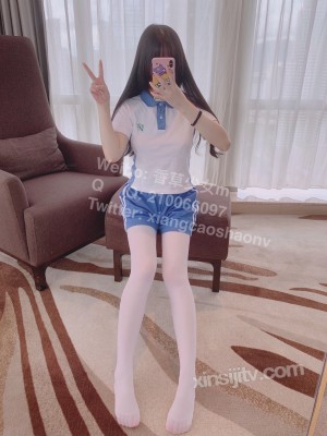 香草少女m(九尾狐狸m) - 校服白丝_045