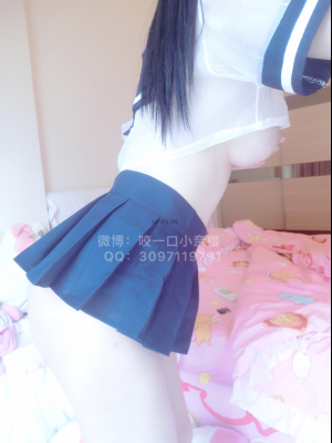 香草少女m(九尾狐狸m) - 学生裙装_001