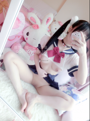 香草少女m(九尾狐狸m) - 学生裙装_023