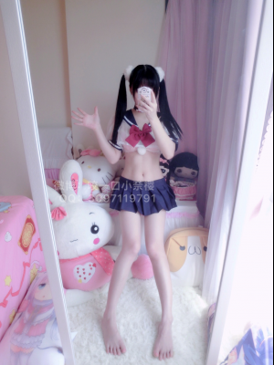 香草少女m(九尾狐狸m) - 学生裙装_036