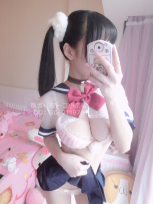 香草少女m(九尾狐狸m) - 学生裙装_037