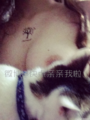 快点亲亲我吖 - 蓝色纱裙_015