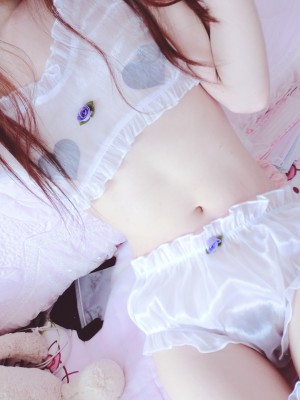 萌兰酱(萌小兔 草莓味兰兰) -&nbsp;&nbsp;透明少女内衣_014