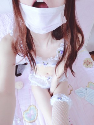 萌兰酱(萌小兔 草莓味兰兰) -&nbsp;&nbsp;透明少女内衣_036