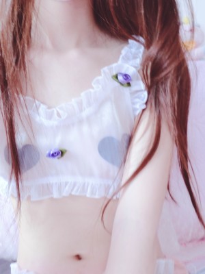 萌兰酱(萌小兔 草莓味兰兰) -&nbsp;&nbsp;透明少女内衣_040