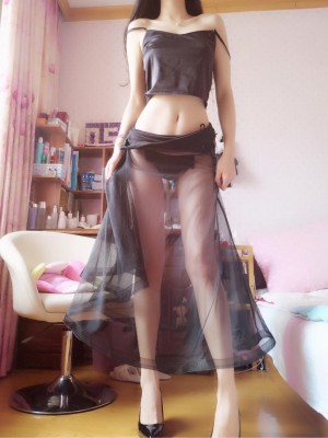 原来是茜公举殿下 - 黑纱裙_016