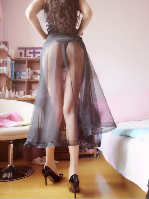 原来是茜公举殿下 - 黑纱裙_019