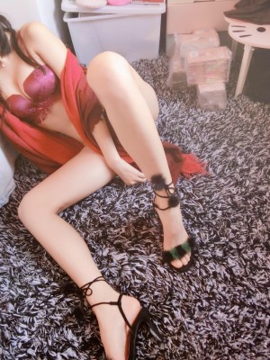 原来是茜公举殿下 - 红色披肩_004