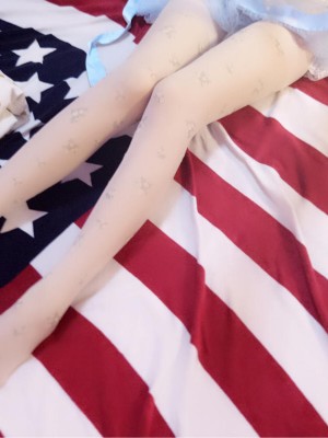 原来是茜公举殿下 - 印花白丝_025