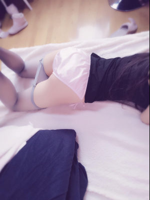 原来是茜公举殿下 - 紫色丝袜_018