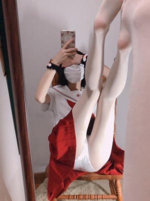 小结巴 - 红色JK制服白丝_054