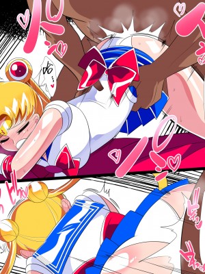 [ワラビモチー] HEROINE LOSE セーラー戦士VSチューネーン‼ (美少女戦士セーラームーン) [胸垫汉化组]_19