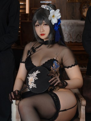 [Zyra秋] 路易九世旗袍 Azur Lane Saint Louis Qi Pao_15