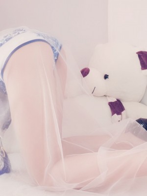 千舞樱落 - 青花瓷旗袍_011