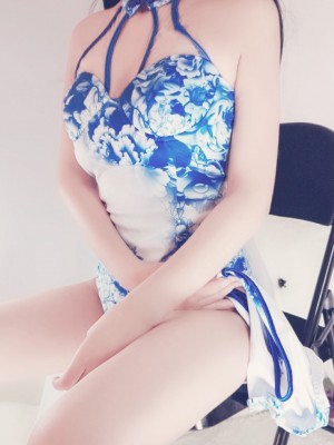 千舞樱落 - 青花瓷旗袍_041
