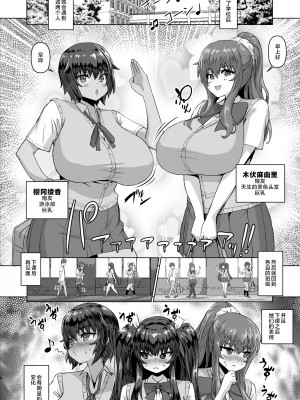[さいくら・のうしゅ] デカチンになったら巨乳幼馴染とその巨乳友達たちが発情してハーレムになった！！2＋母 [中国翻訳]_08__008